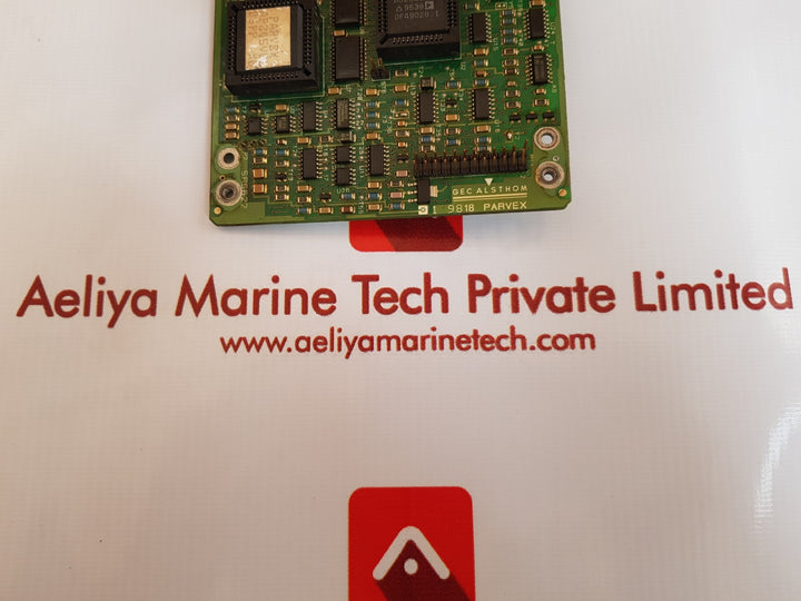 Gec alsthom 9818 parvex pcb card