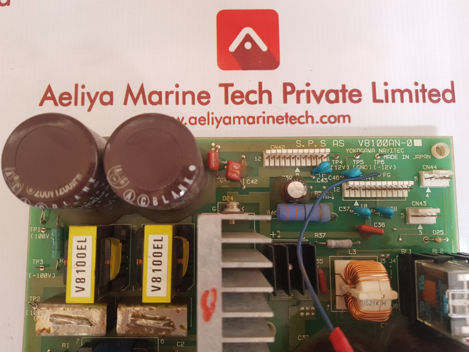 Yokogawa navitec v8100ap-03 pcb board v8100an-0