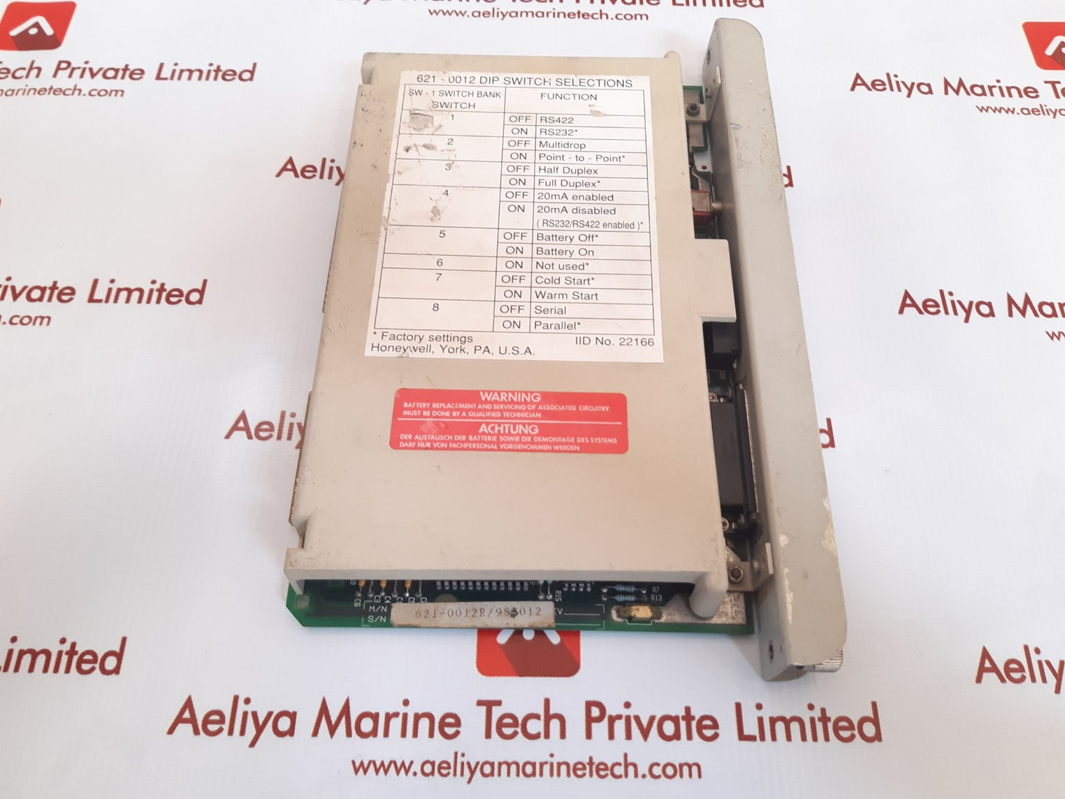 Honeywell 621-0012r communication module