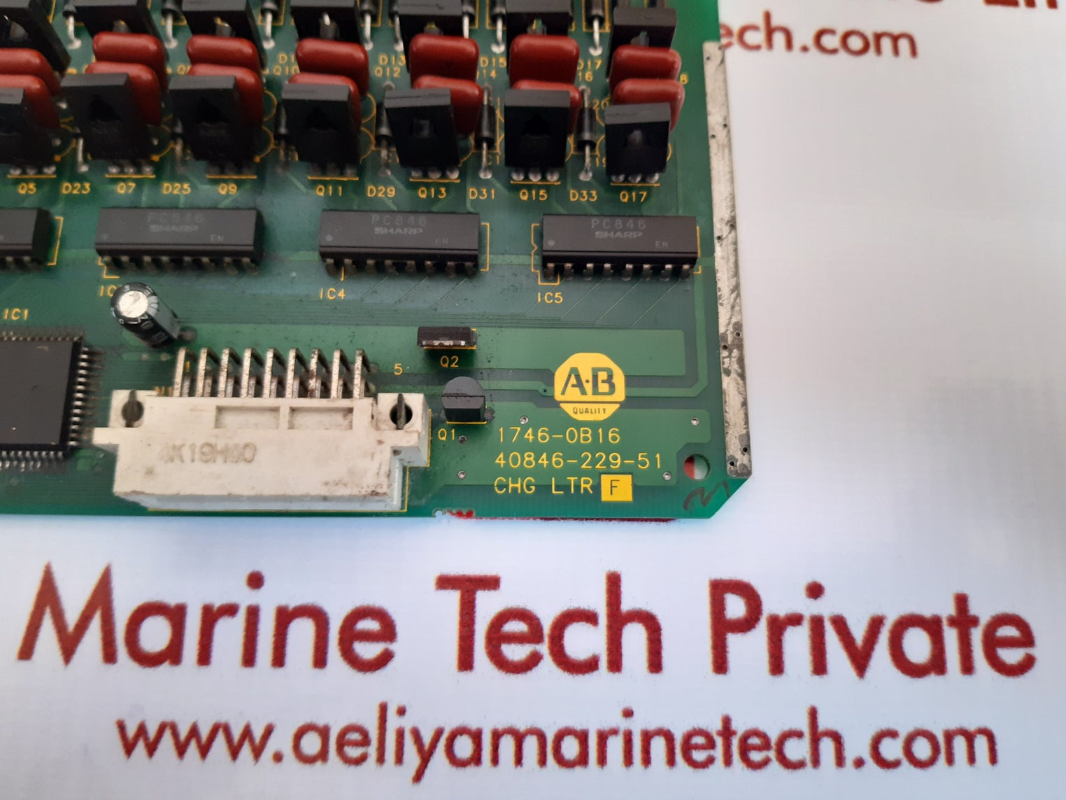 Allen bradley 1746-0b16 output module