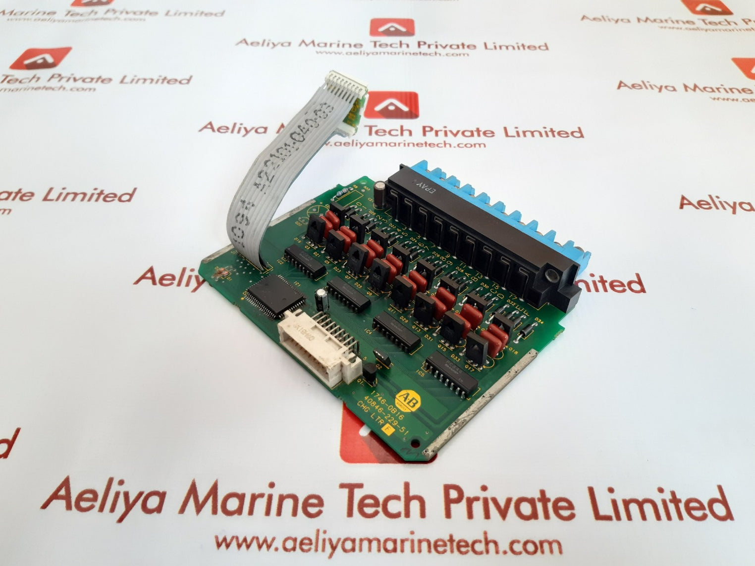 Allen bradley 1746-0b16 output module