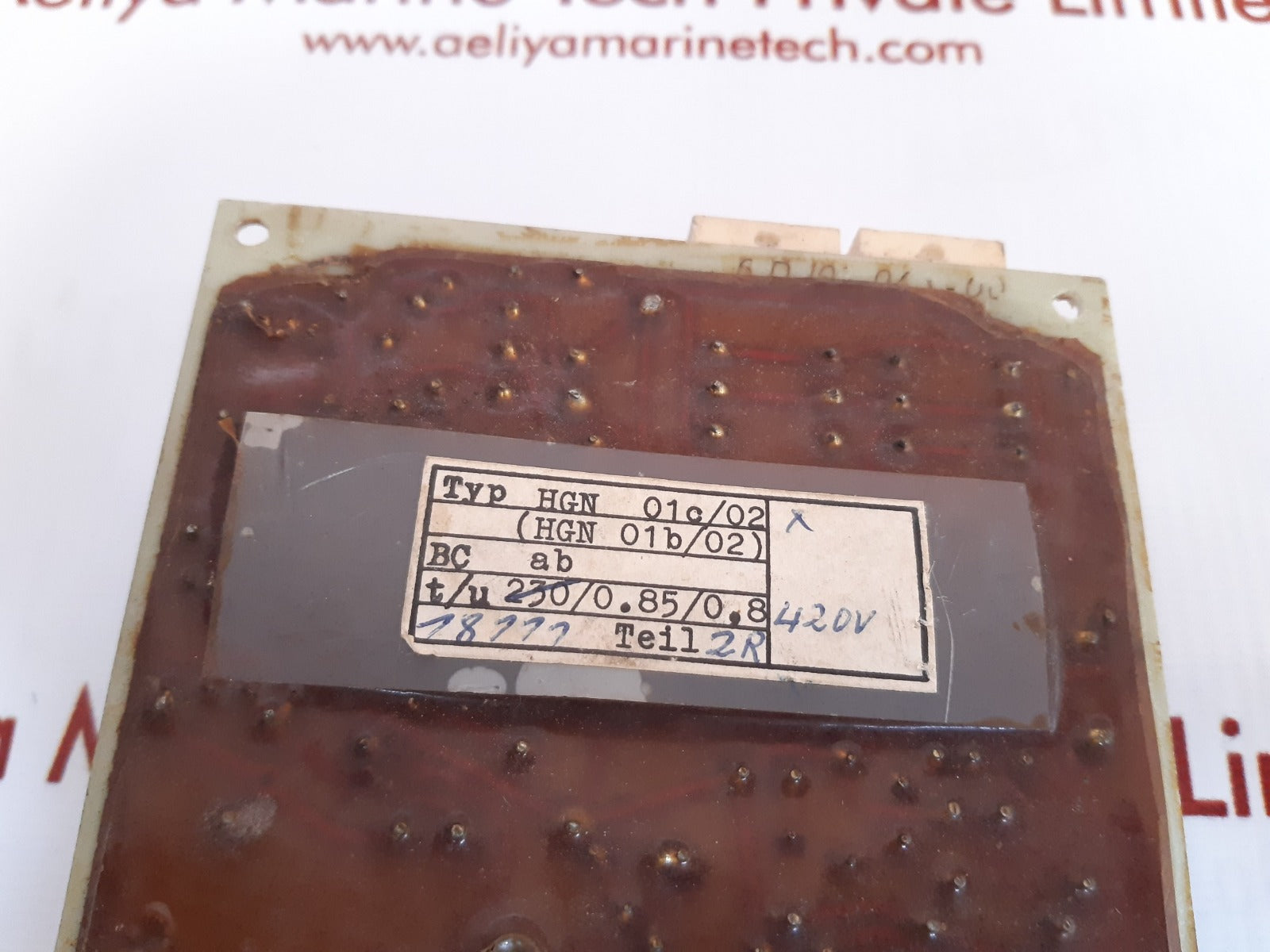 Struver hgn 01b/02 pcb card