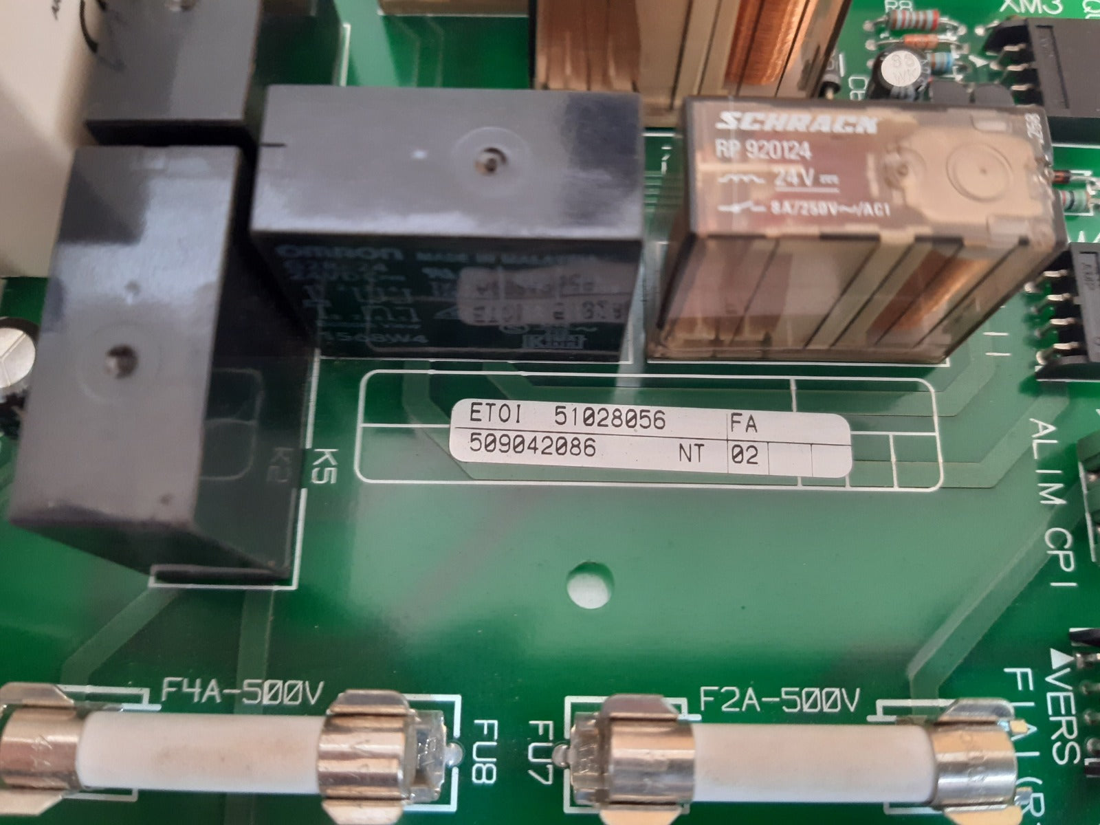 Etoi 51028055xd-2fa pcb card