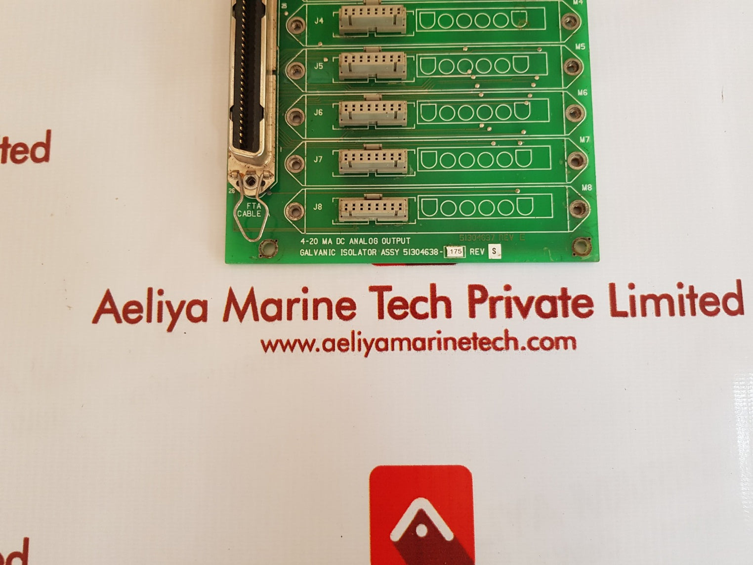 Honeywell 51304638-175 rev s analog output galvanic isolator mc-gaox02