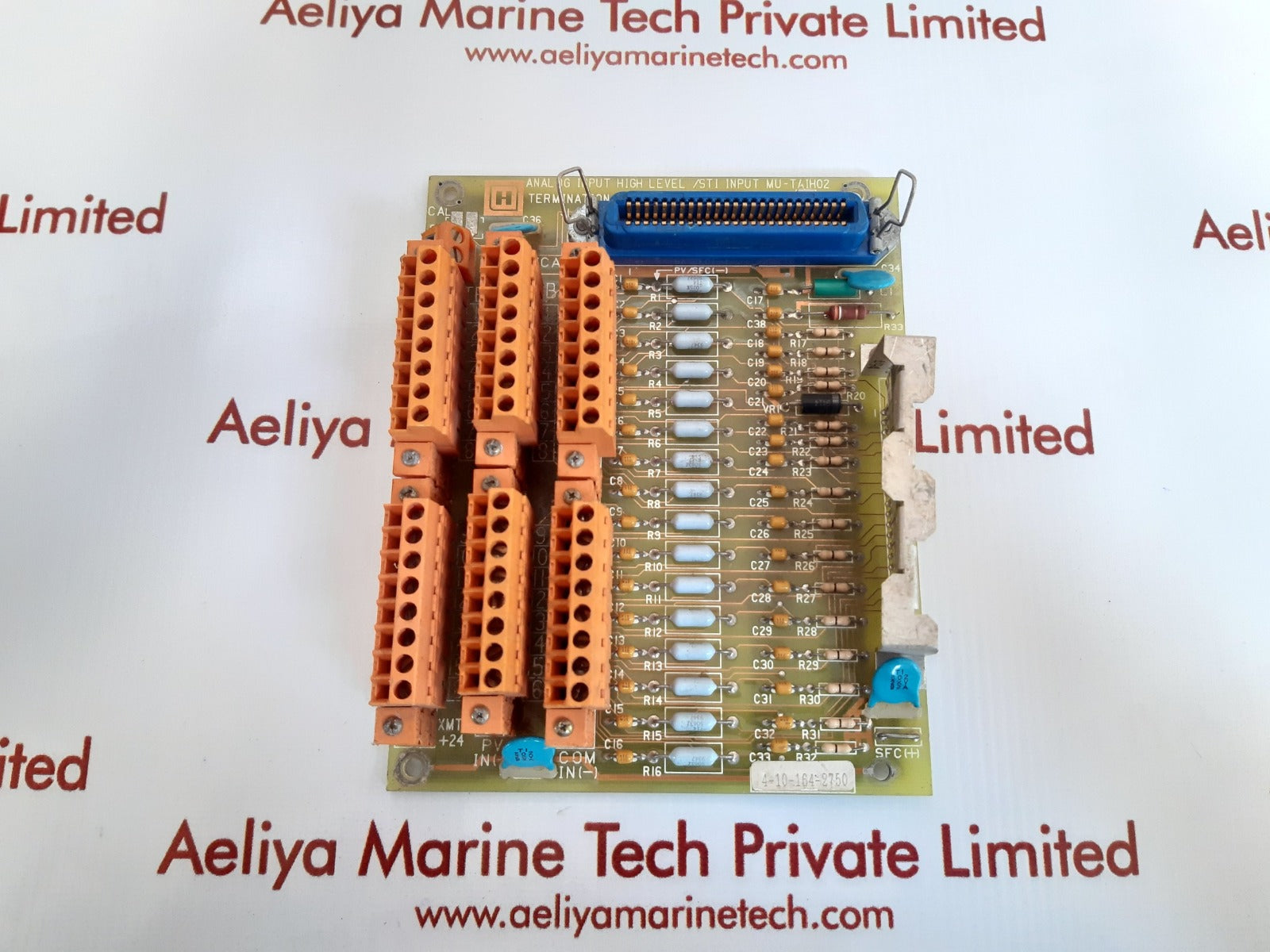 Honeywell mu-taih02 analog input high level termination board 51304453-100 j