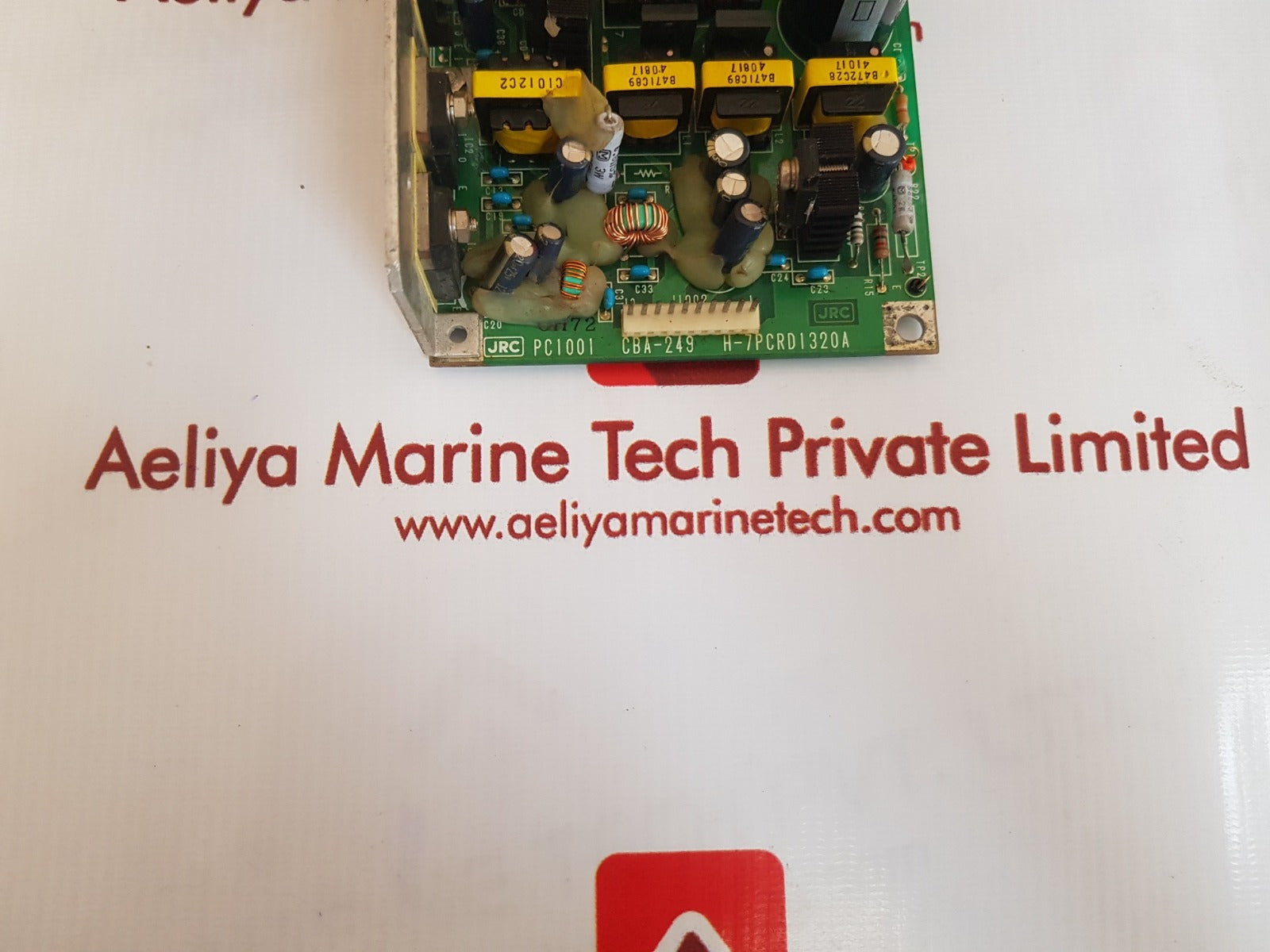 Jrc pc1001 cba-249 pcb card h-7pcrd1320a