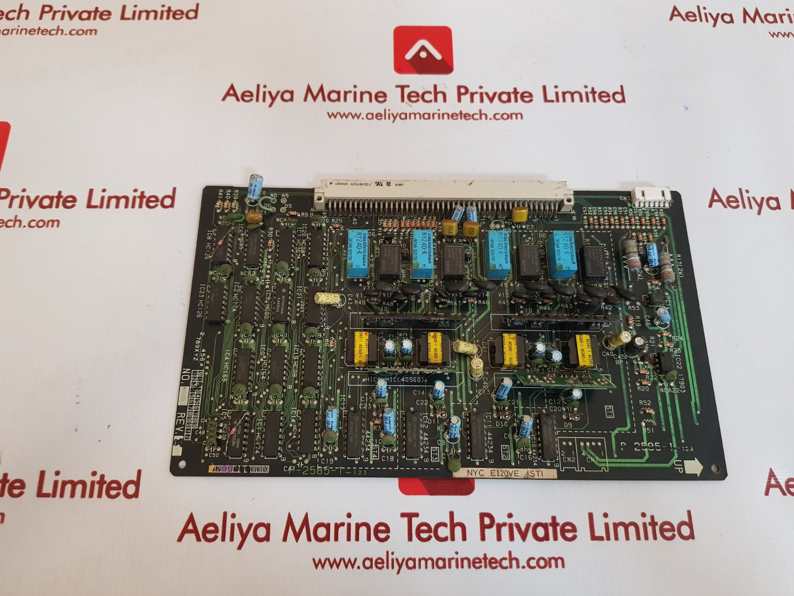 p-2585-1-123 pcb card nyc e120ve 4sti