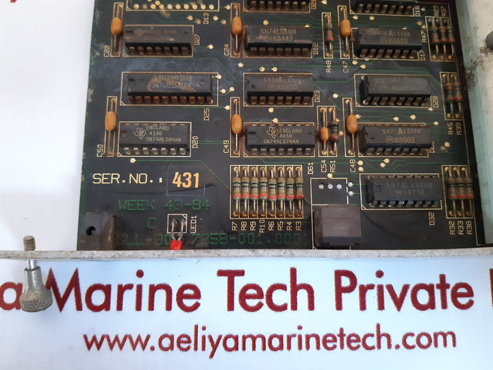 Gll-80 7258-001.0001 pcb card