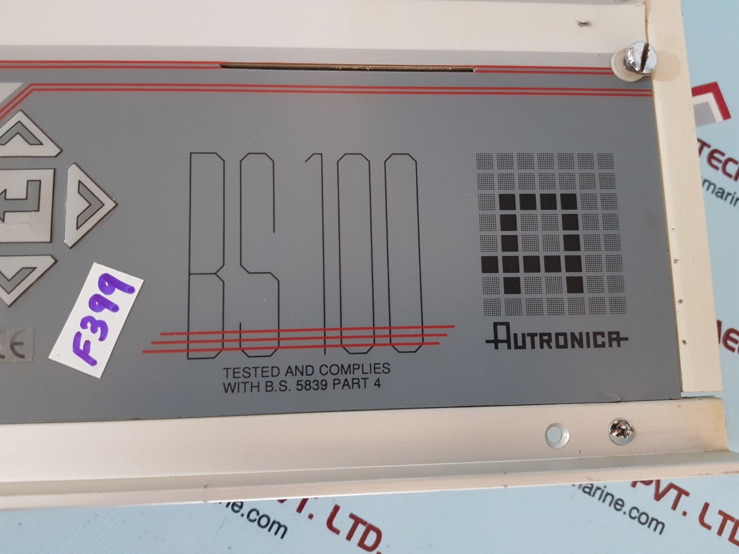 Autronica bs 100 fire alarm panel