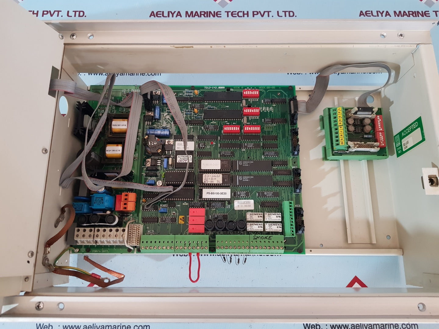 Autronica bs 100 fire alarm panel