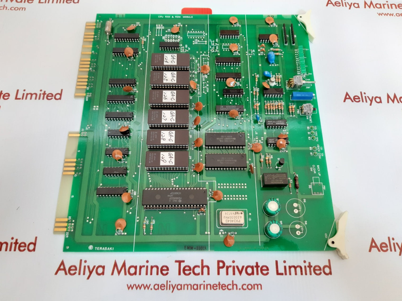 Terasaki emw-1101a cpu ram & rom module k/834/5-001d New