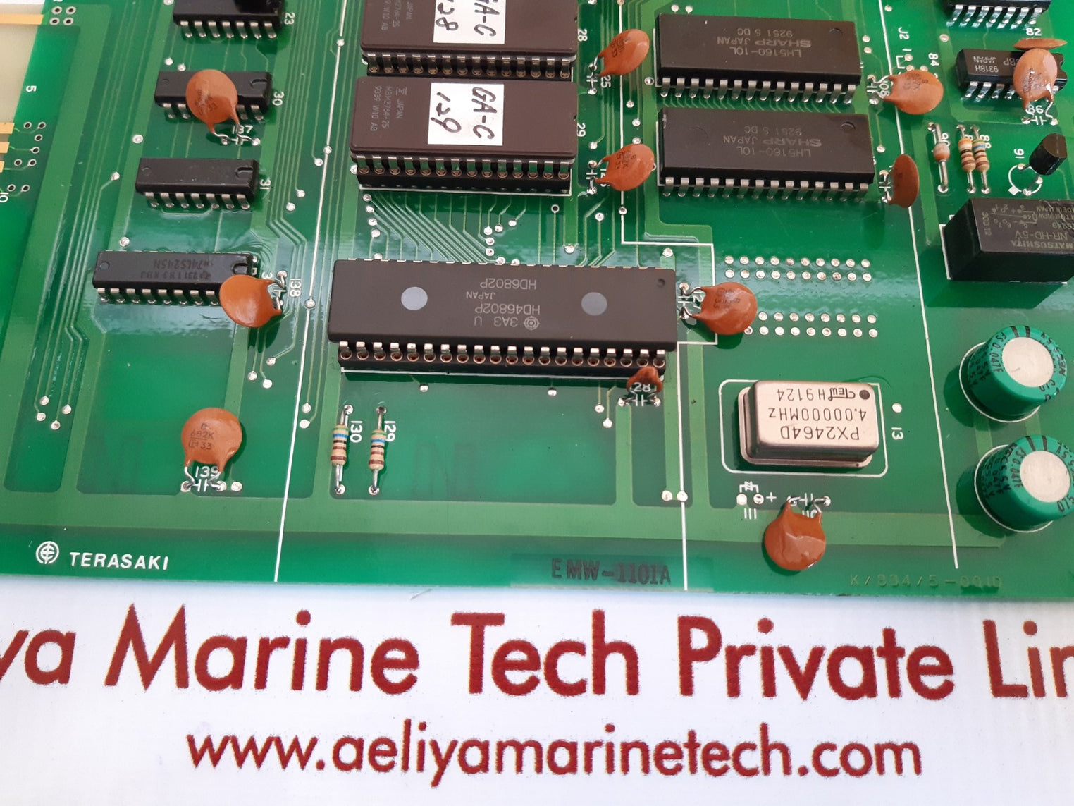 Terasaki emw-1101a cpu ram & rom module k/834/5-001d New