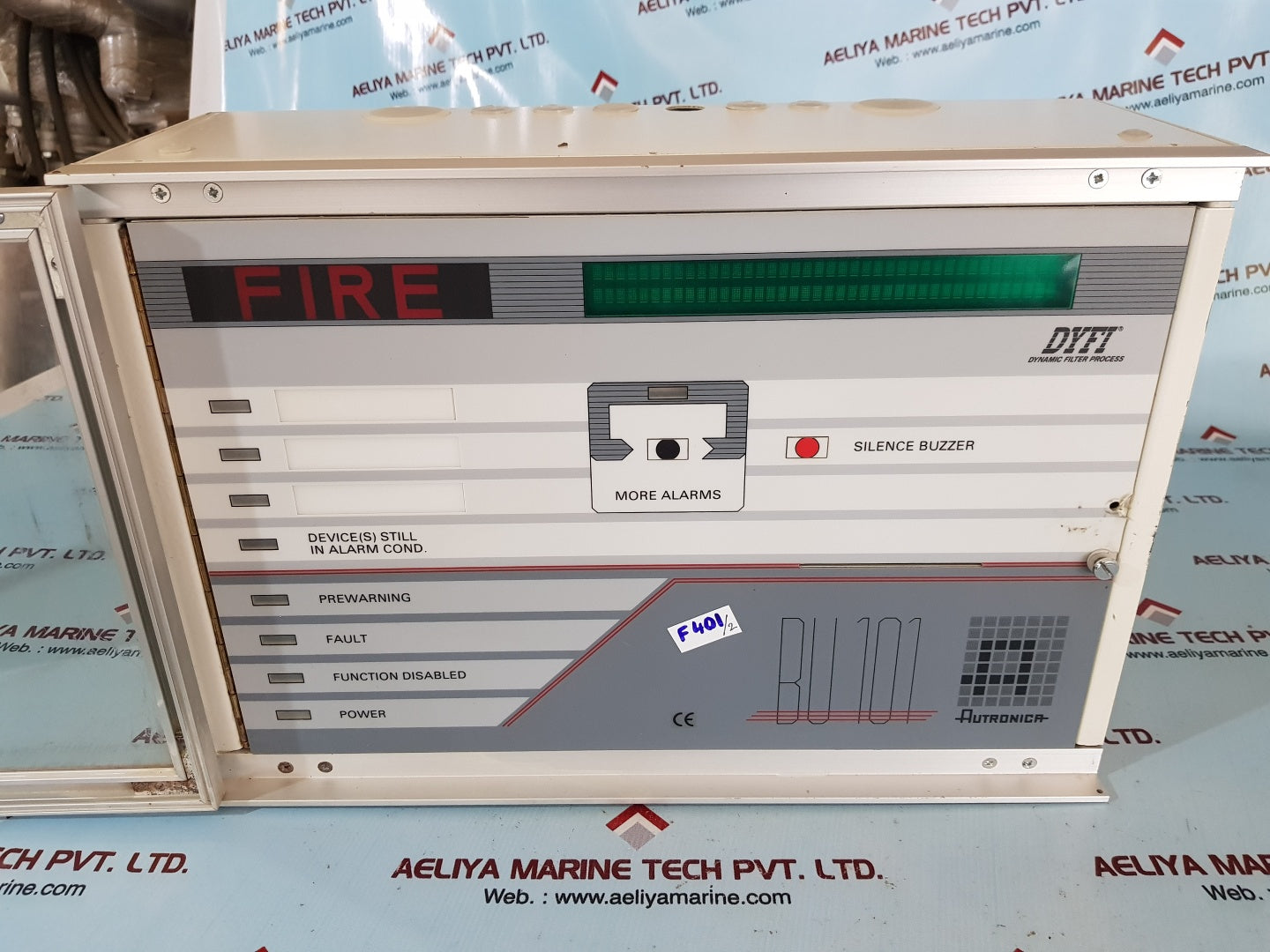 Autronica bu-101 fire alarm panel