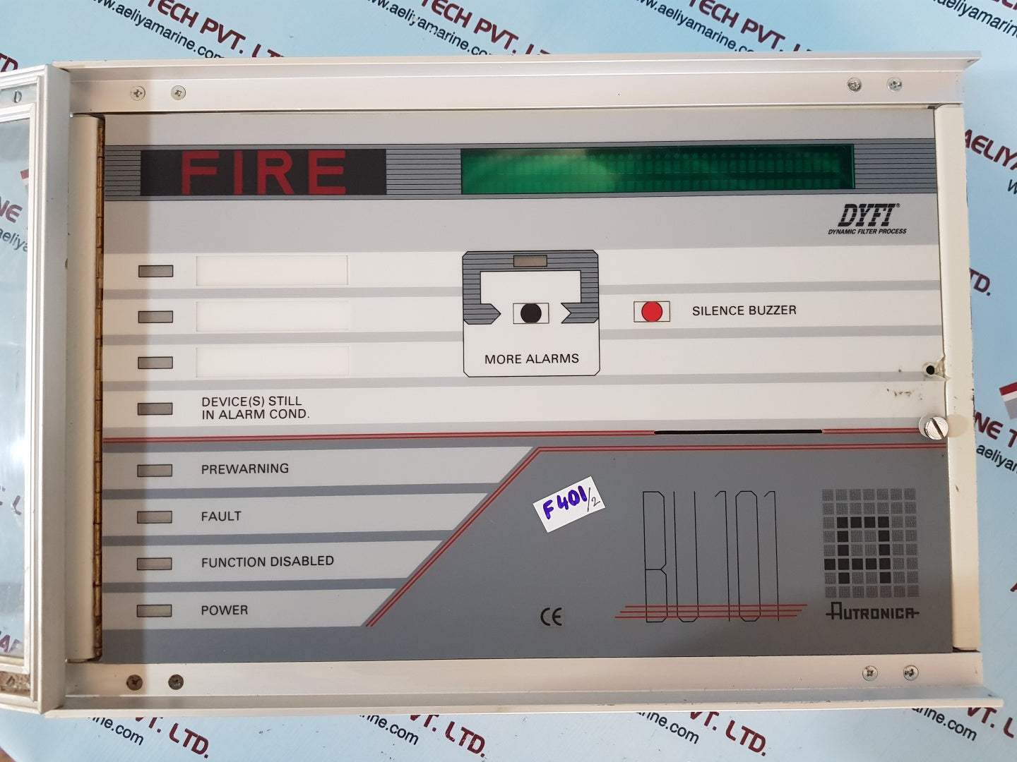 Autronica bu-101 fire alarm panel