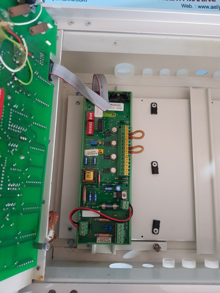 Autronica bu-101 fire alarm panel