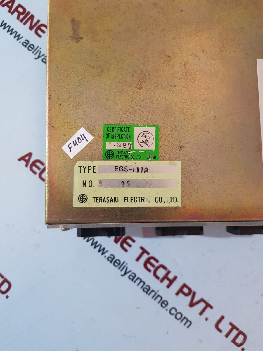 Terasaki mac-2s timer module egs-111a