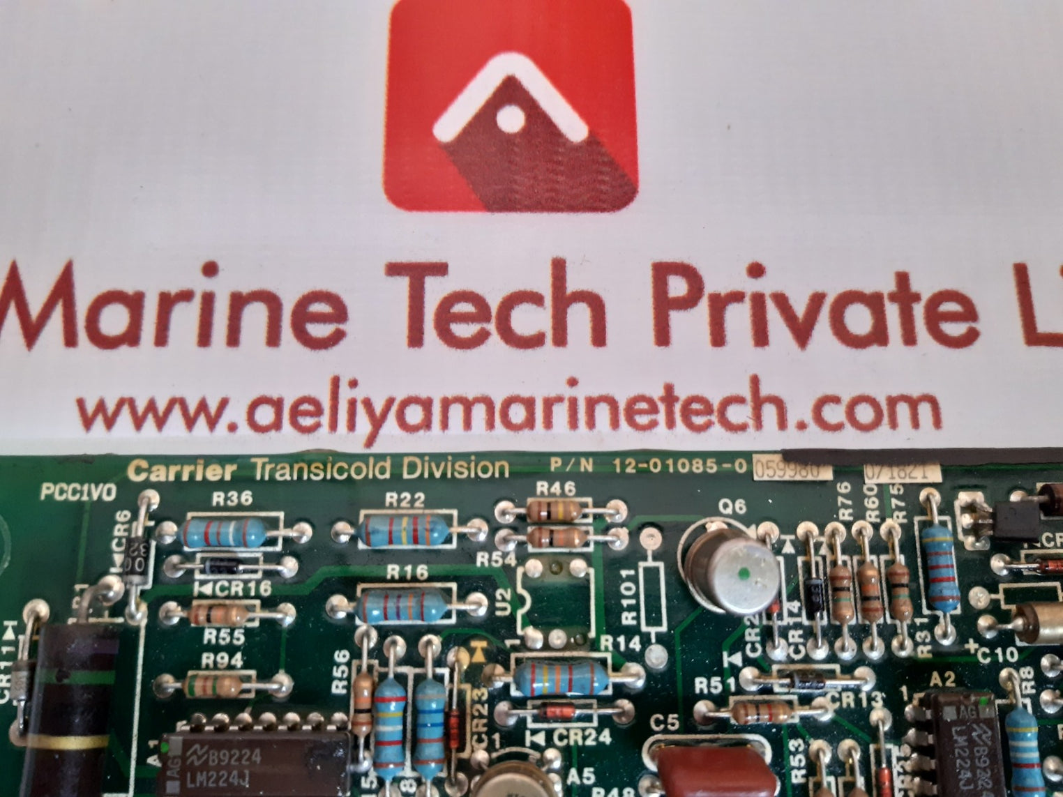 Carrier transicold 12-01085-0 pcb card 742-3890-1b