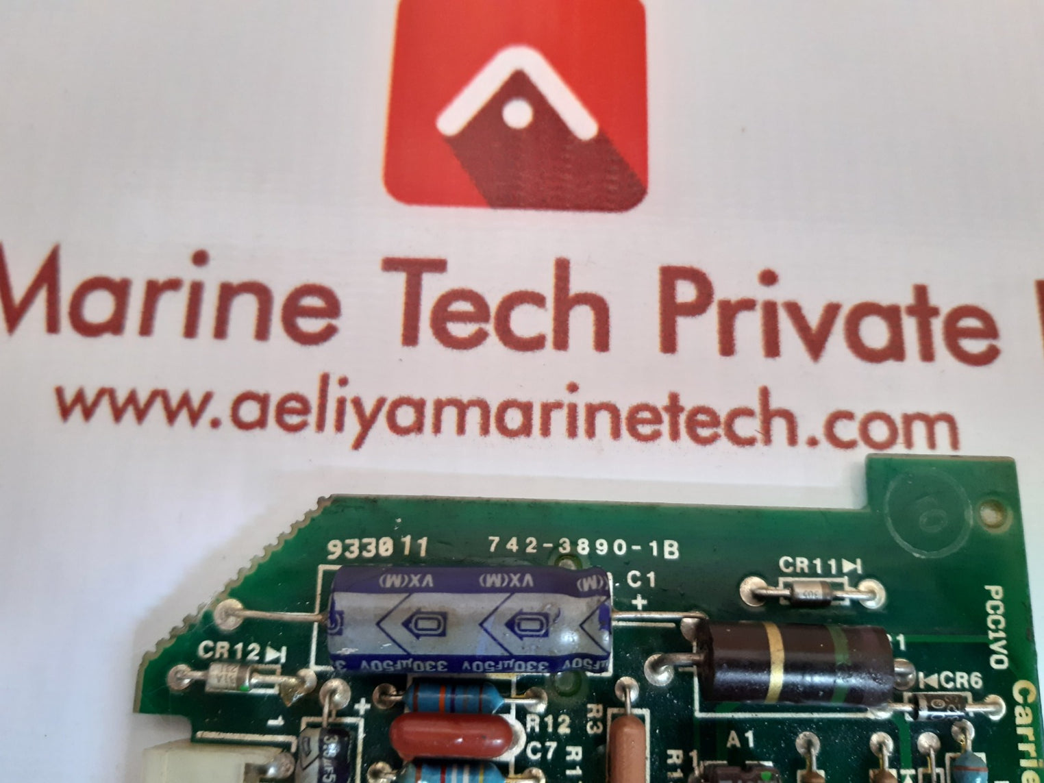 Carrier transicold 12-01085-0 pcb card 742-3890-1b