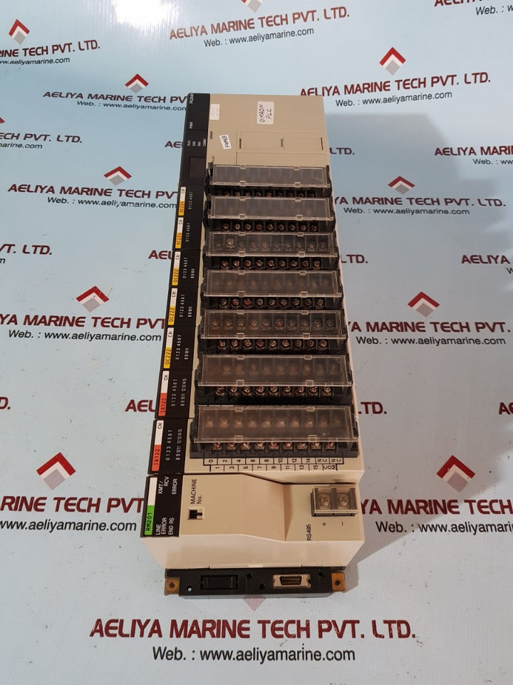 Omron sysmac c200he,rm201,ia122,oc222,oc224,pa204r module rack