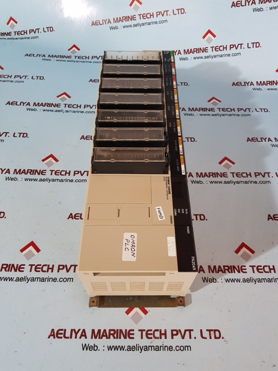 Omron sysmac c200he,rm201,ia122,oc222,oc224,pa204r module rack
