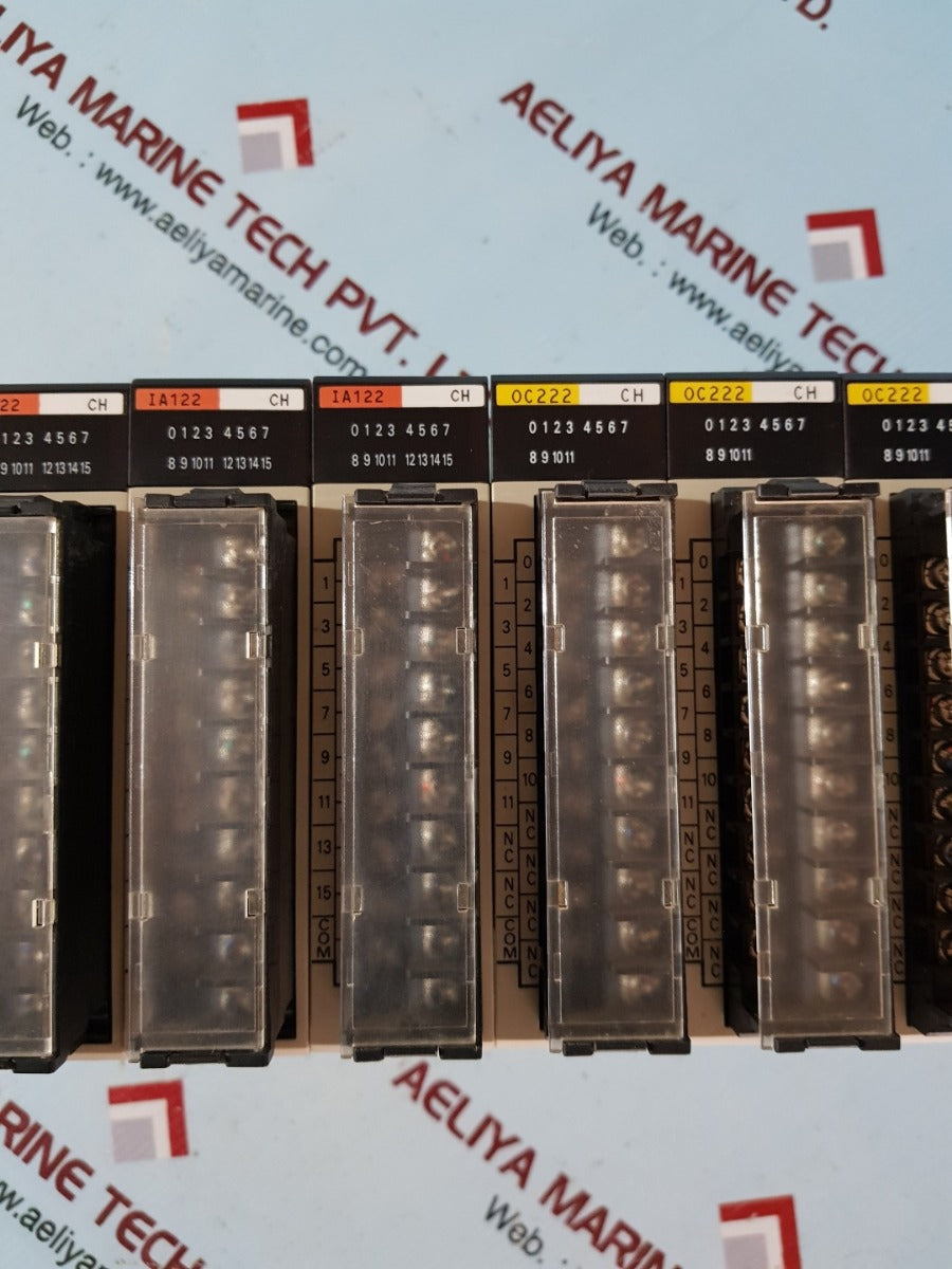Omron c200h ,rt201,ia122,oc222 module rack 