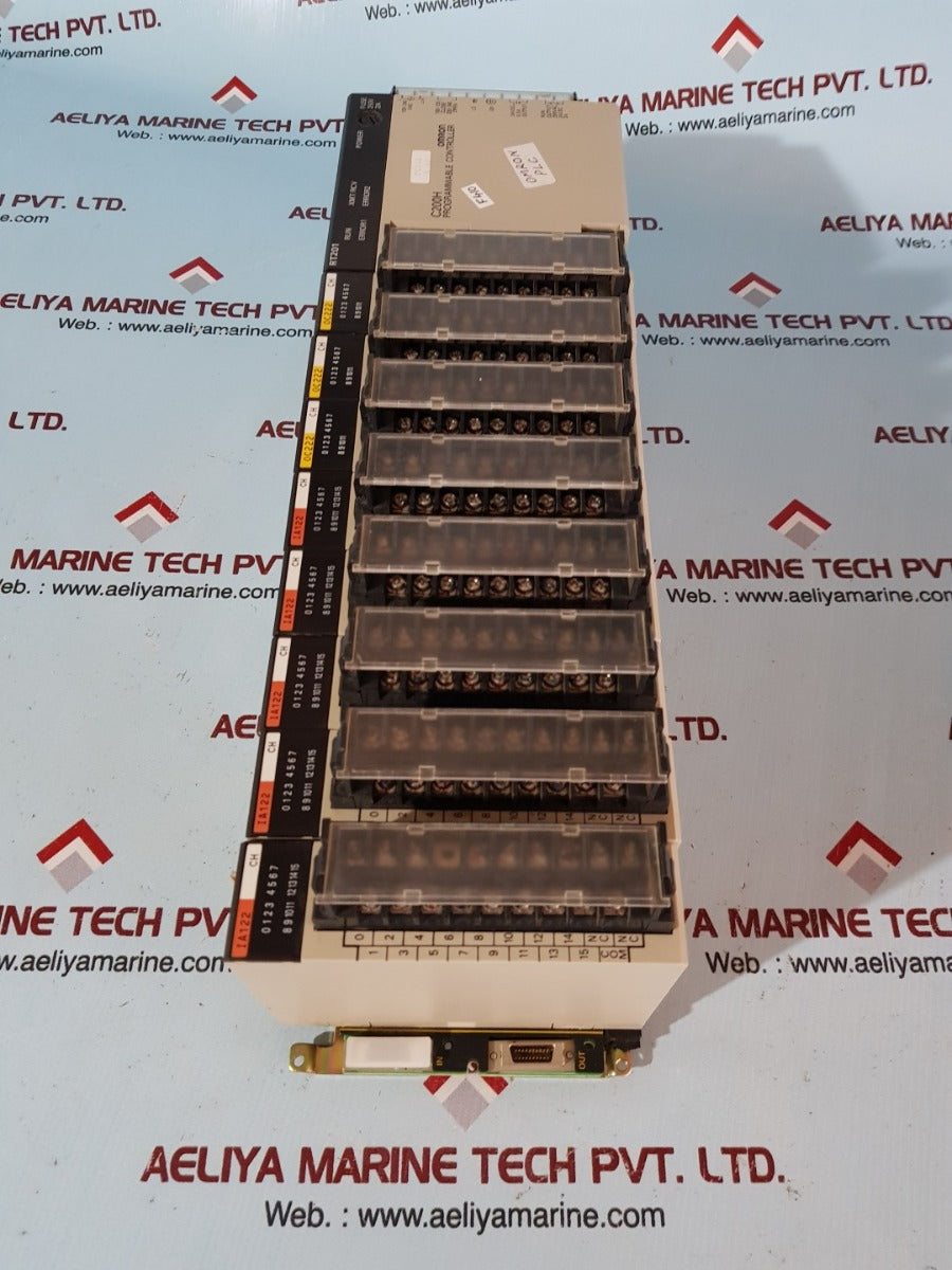 Omron c200h ,rt201,ia122,oc222 module rack 