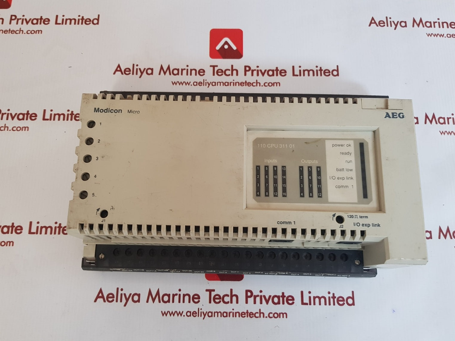 Aeg/schneider modicon micro 110 cpu 311 01 controller 