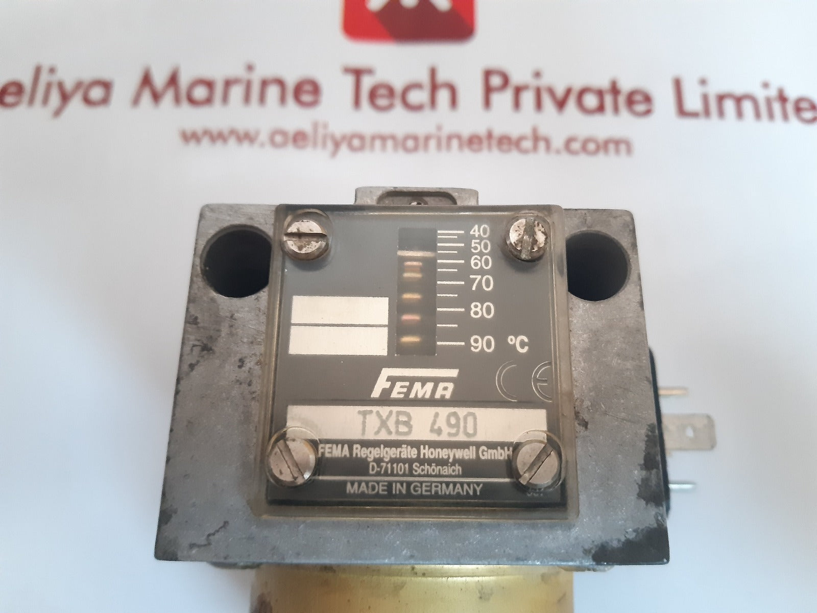 Fema honeywell txb 490 thermostat temperature control switch
