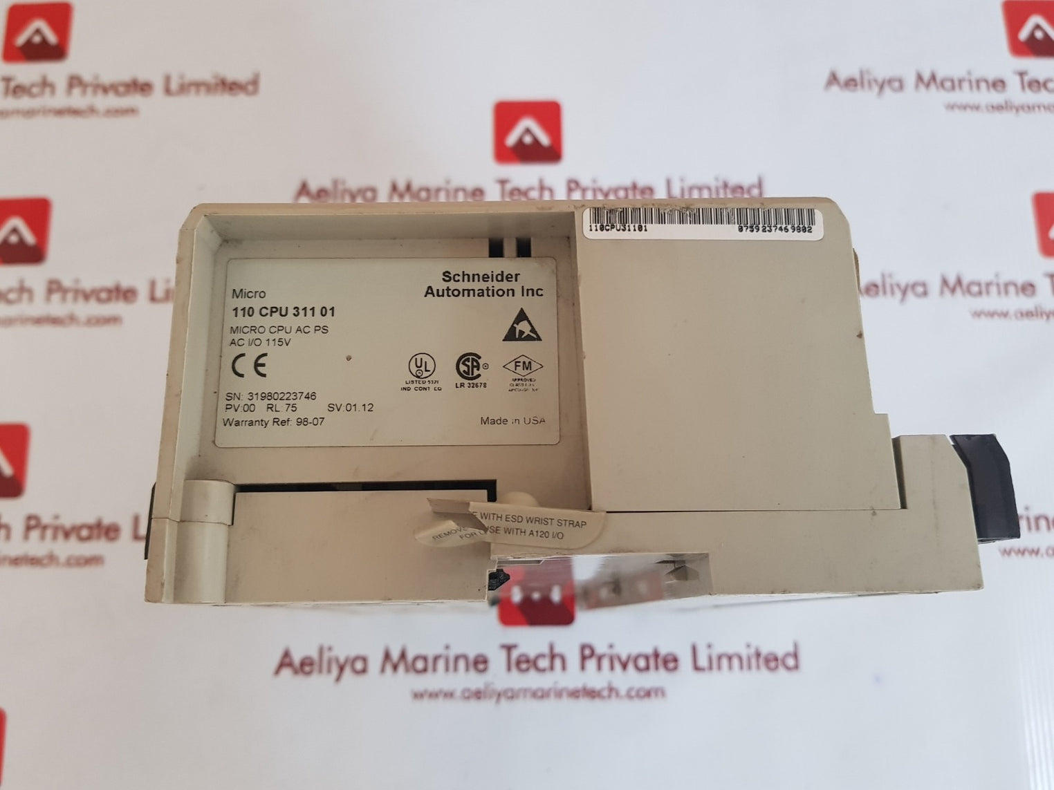 Aeg/schneider modicon micro 110 cpu 311 01 controller 