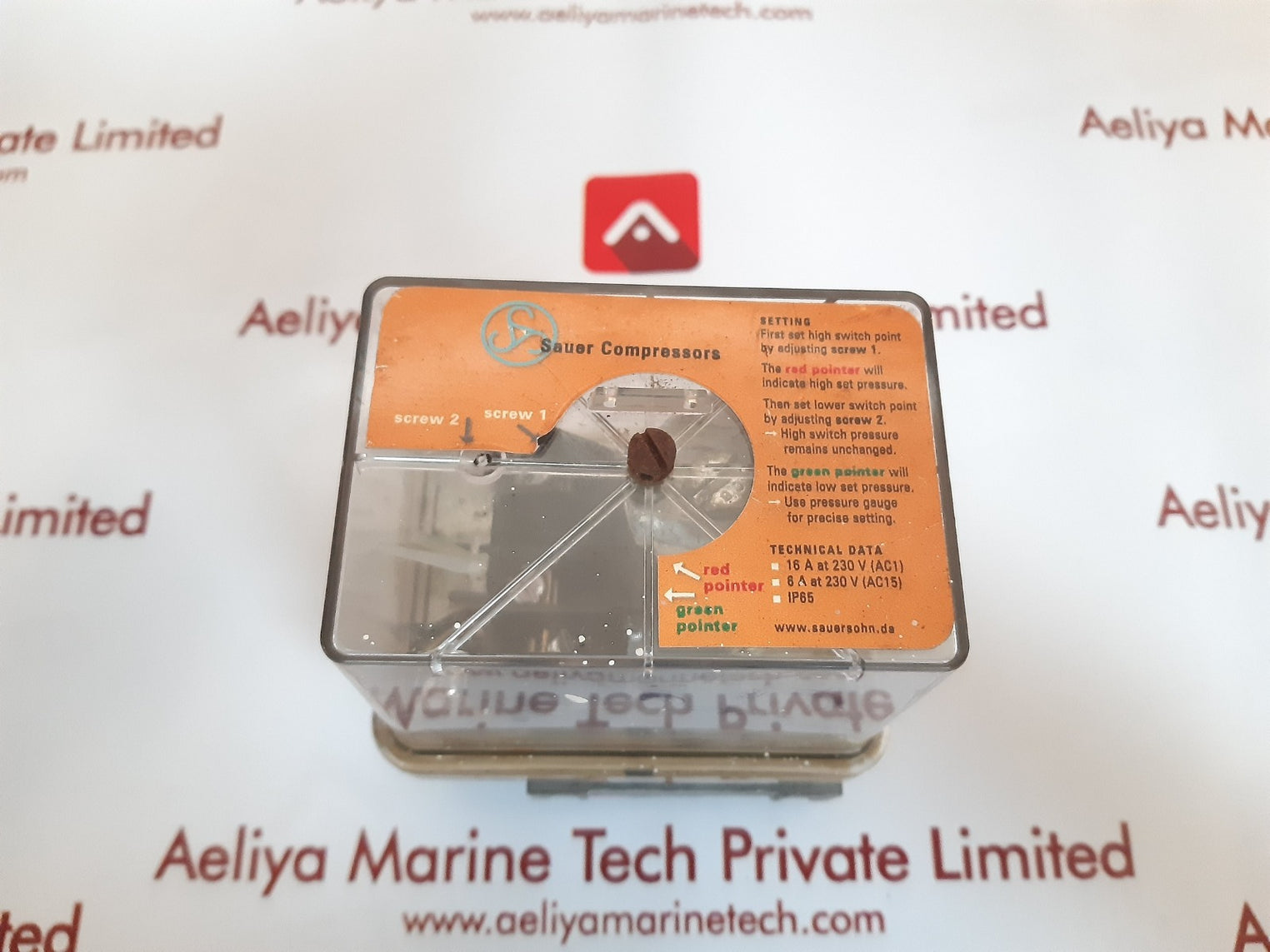 J.p.sauer & sohn 1010025 presuure control switch ff 4-32 gl dah