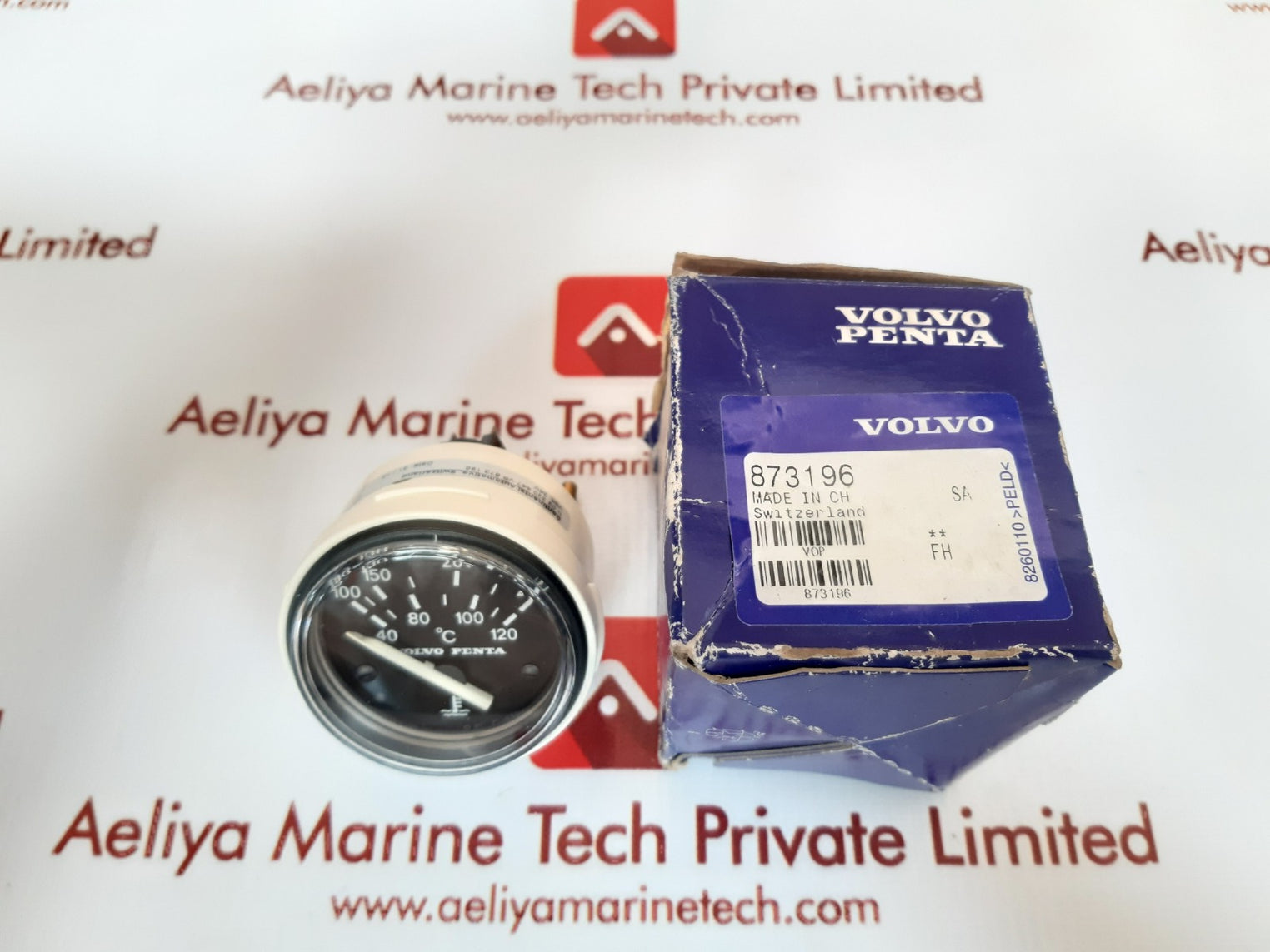 Volvo penta 873196 water temperature gauge
