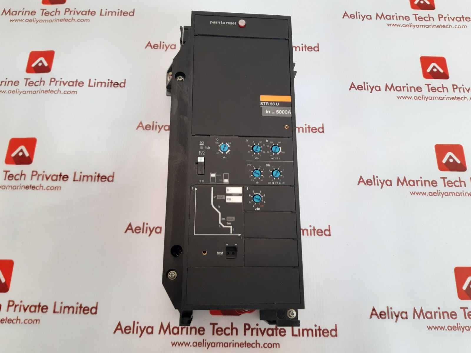 M50h1 3p  str 58u in =5000a electric trip control circuit breaker