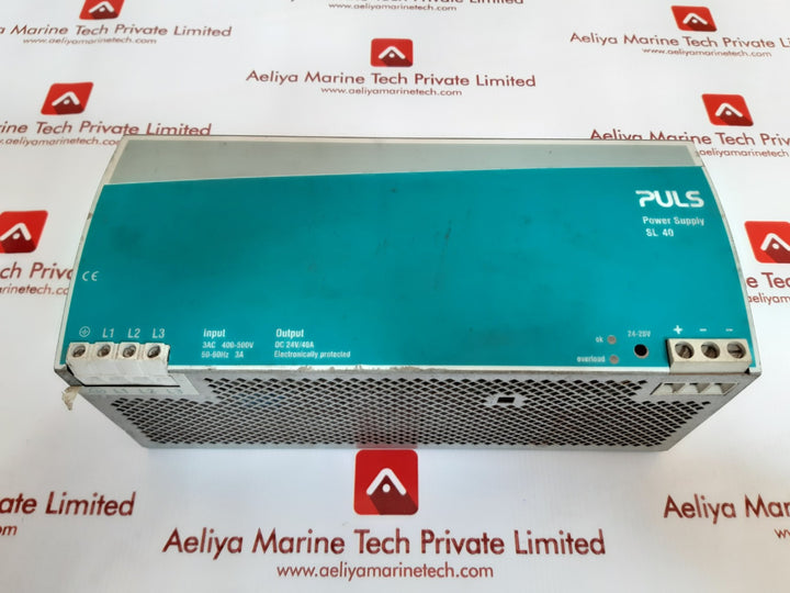 Puls sl40.300 power supply 400-500v 3a/phase 50-60hz