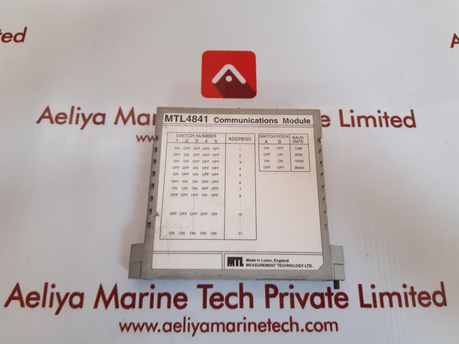 Measurement technology Mtl 4841 communications module