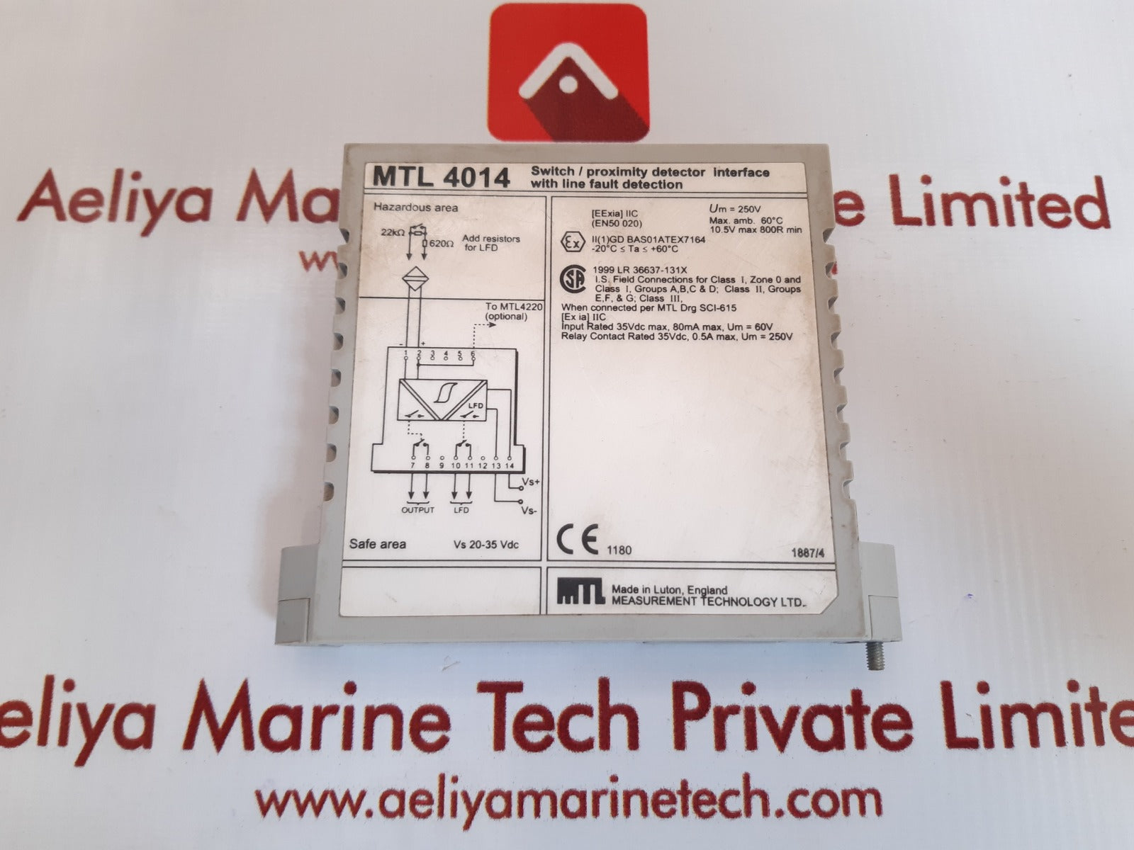 Measurement mtl4014 switch/proximity detector interface