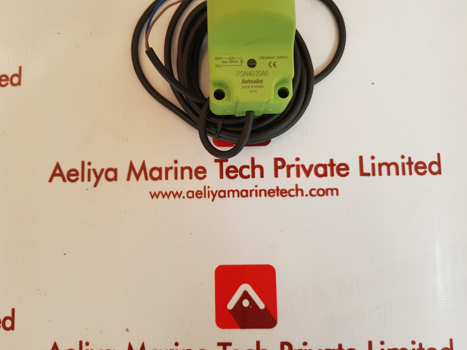 Autonics psn40-20a0 inductive proximity sensor