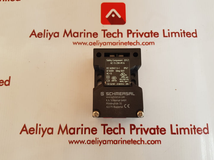 Schmersal Az 15 Zvk-m16 Safety Interlock Switch