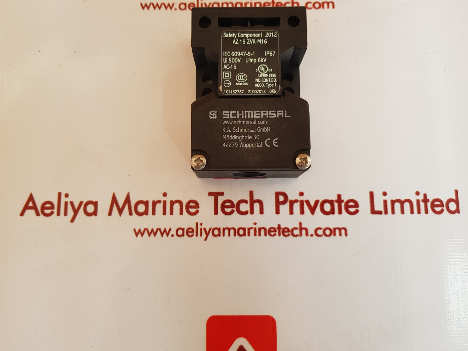 Schmersal Az 15 Zvk-m16 Safety Interlock Switch