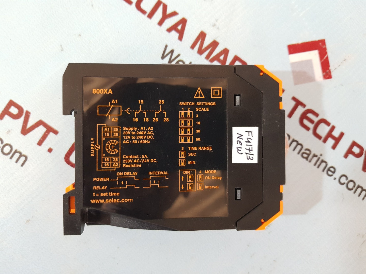Selec 800xa switch 20v to 240v ac 12v to 240v dc
