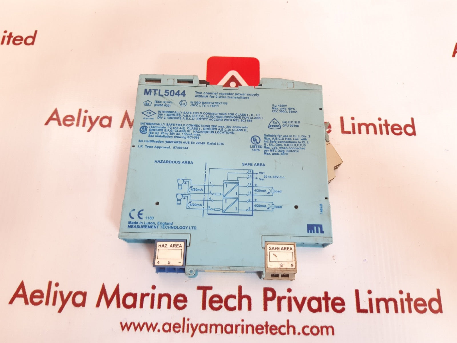 Masurement mtl5044 two channel repeater power supply 4/20ma