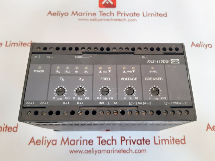 Deif fas-115dg 256578.10 synchroniser module 