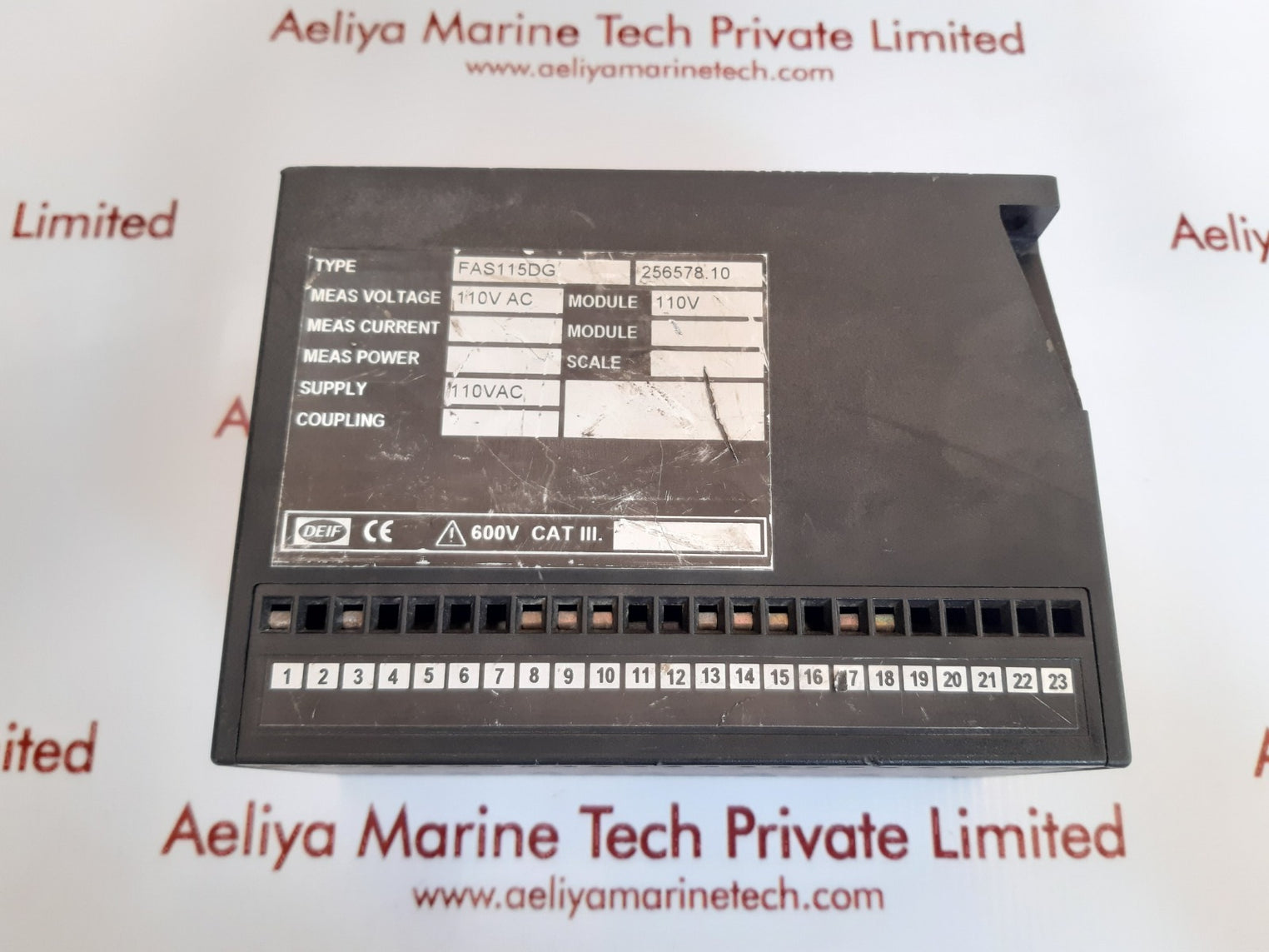Deif fas-115dg 256578.10 synchroniser module 