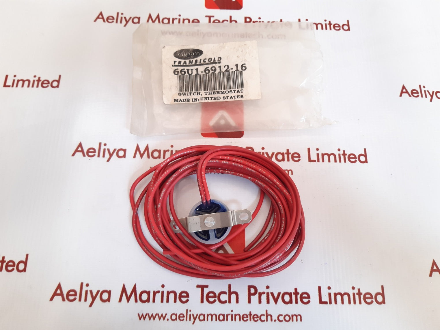 Carrier transicold 66u1-6912-16 thermostat switch