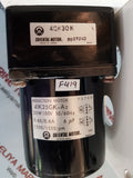 Oriental motor 4ik25gk-a2 induction motor with 4gk30k gear head
