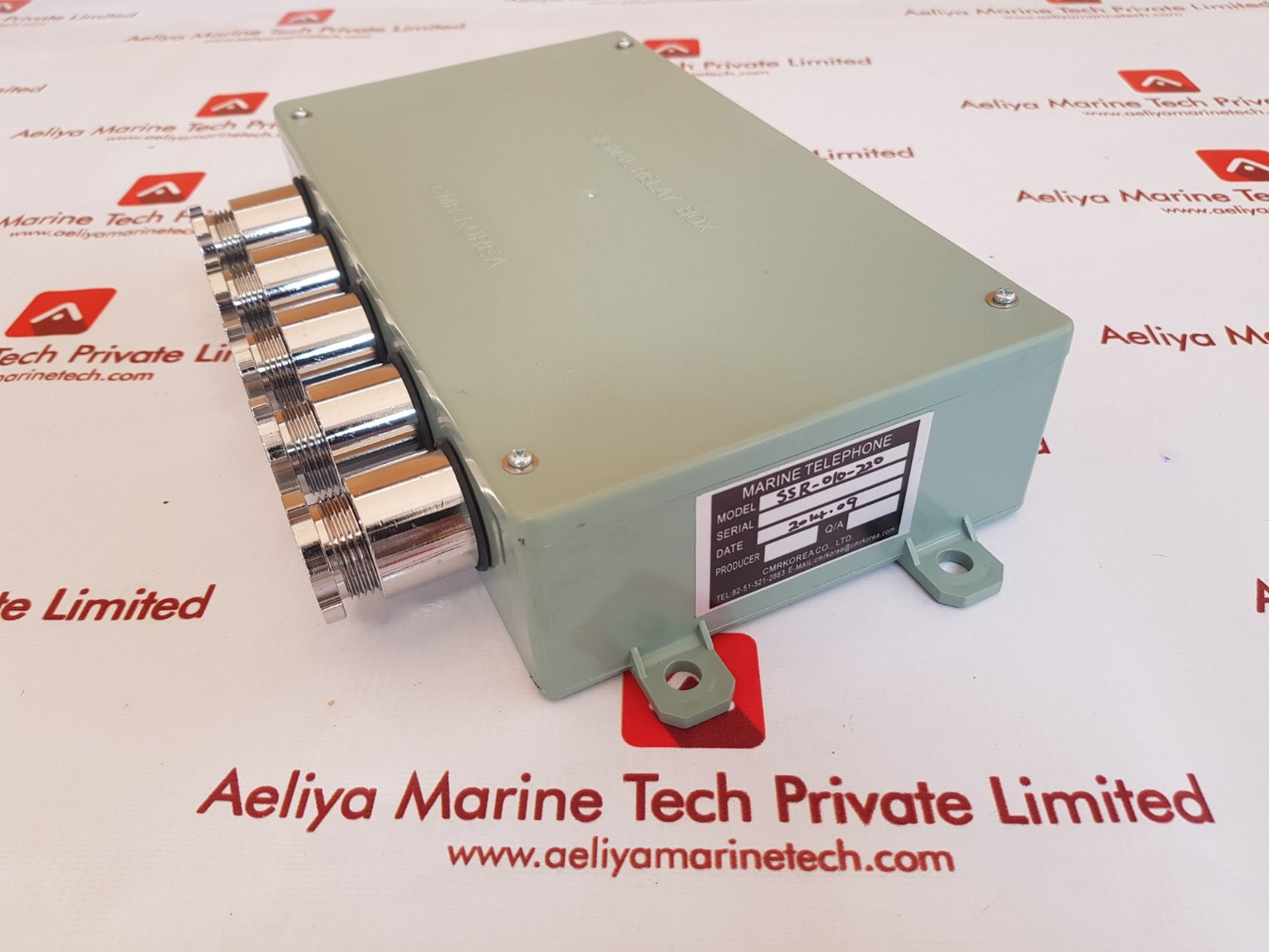 Cmr ssr-010-220 marine telephone / signal relay box