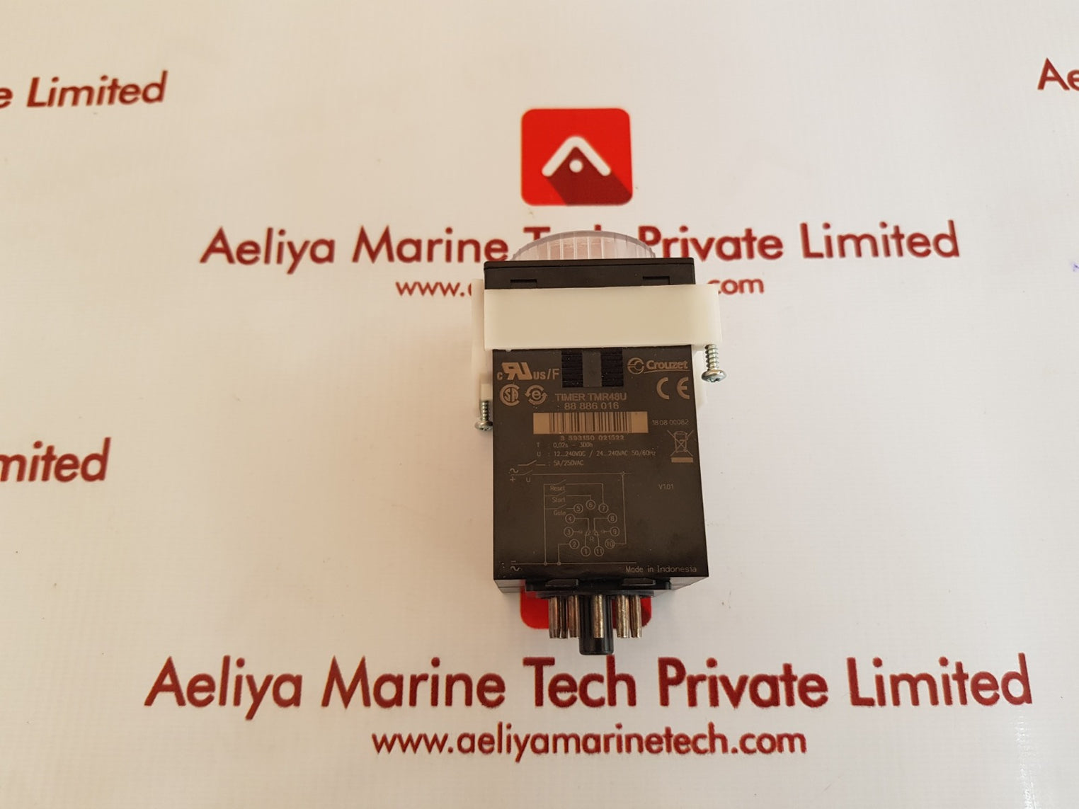 Crouzet tmr48u analog timer 88 886 016 New 
