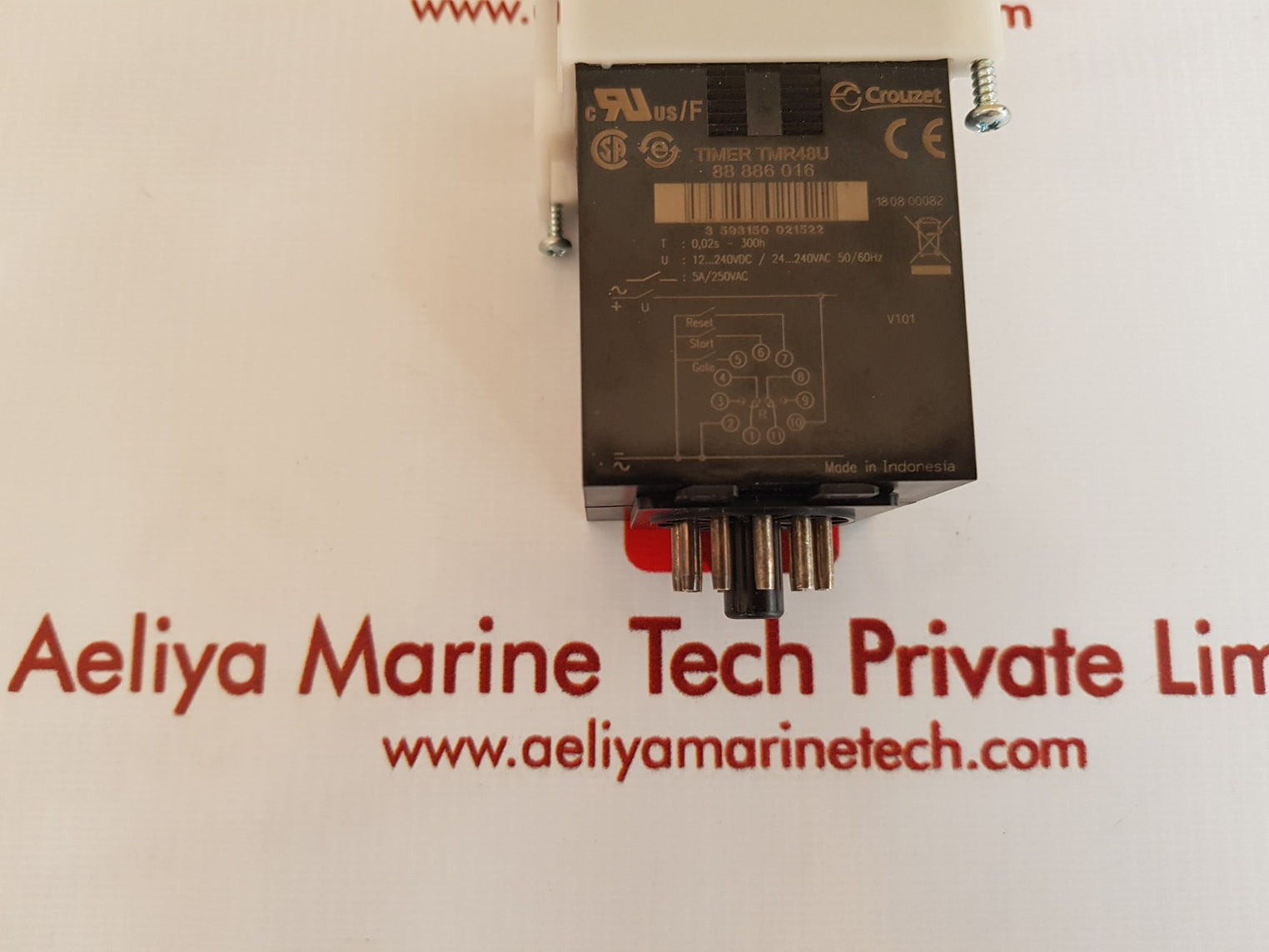 Crouzet tmr48u analog timer 88 886 016 New 