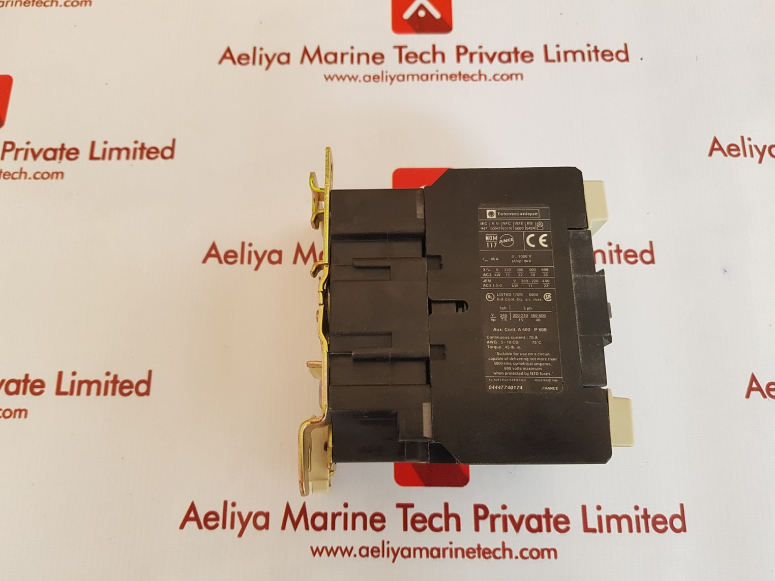 Telemecanique lc1 d5011m7 contactor