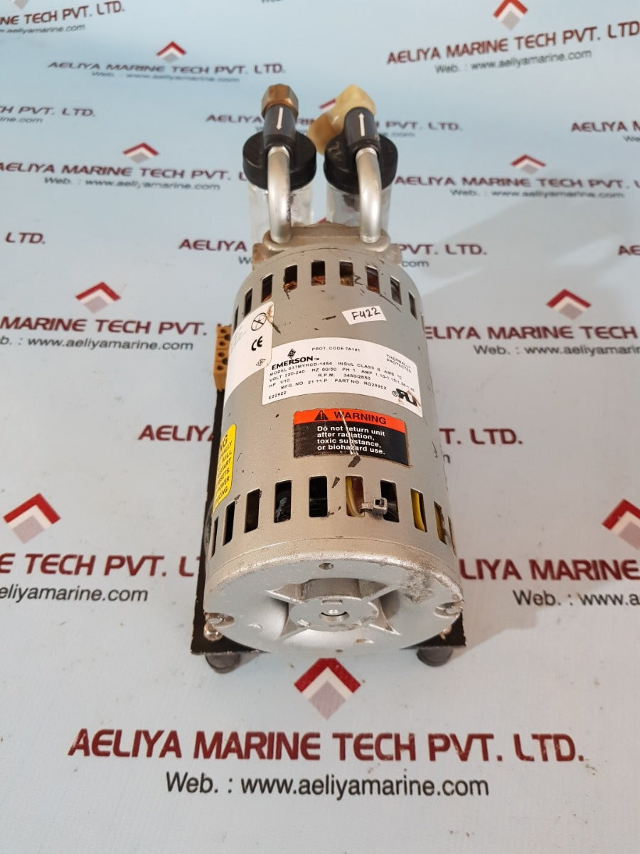 Gast 1531-107b-g289x rotary vane pump