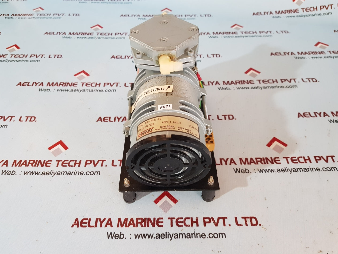 Gast moa-p101-cd air compressor vacuum pump